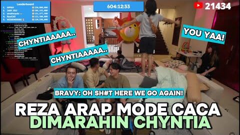 REZA ARAP MODE CACA DIMARAHIN CHYNTIA, YOU YAA!🤣 @ybrap #MARAPTHON #YB #Tierison #LYuka #GarryAng