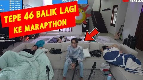 TEPE46 AKHIRNYA BALIK LAGI KE LIVE REZA ARAP #MARAPTHON #YB #tepe46 #TIERISON #GARRYANG