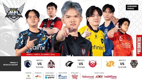 🔴 LIVE | MPL ID S15 | Regular Season Hari 2 Minggu 3 | Bahasa Indonesia