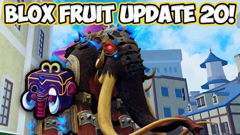 LIVE: Menguji Kemampuan Buah Mammoth Part 2 di Update 20 Blox Fruit!