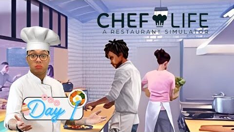 Hari Pertama Jadi Chef! Bisakah Aku Kelola Restoran Impianku? Chef Life – A Restaurant Simulator #1