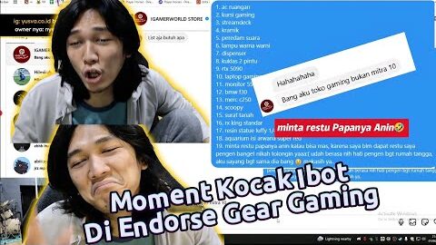 Moment Kocak Ibot Minta Hal Aneh Saat Di Endorse #ibot13 @ibot_13