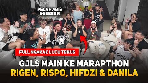 GJLS & DANILA MAIN KE MARAPTHON LUCU TERUS ! RIGEN, RISPO, HIFDZI PECAH ABIS DARDERDOR ! #MARAPTHON2