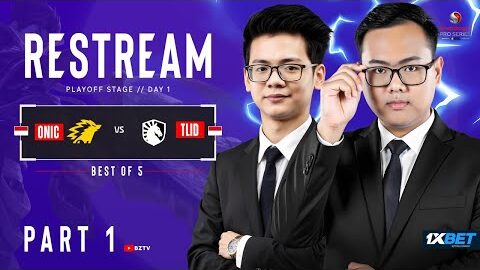 [Official Restream] ESL PLAYOFF (DAY 1) / ONIC 🇮🇩 vs TLID 🇮🇩 (Bo5)  [Part 1]