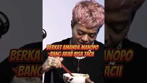 Reza arap main film bareng amanda Manopo #podcast #yb #shorts
