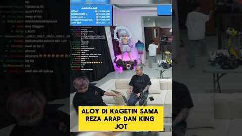 ALOY DIKAGETIN REZA ARAP SAMA KING JOT #yb #marapthon #marapthon2 #aloy #kingjot #rezaaraplive