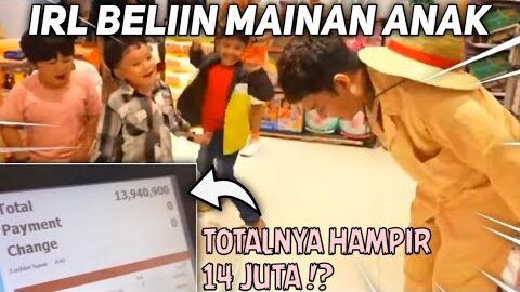 REZA ARAP BELIIN MAINAN ANAK TOTALNYA HAMPIR 14 JUTA !? – MARAPTHONS2