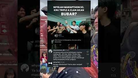 AKANKAH REZA ARAP DAN TEMAN-TEMAN AKAN UTUH LAGI DI MARAPHTON S3 #rezaarap #yb #ybrap