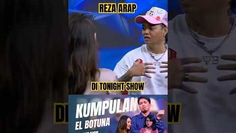 Reza arap di tonight show #yb
