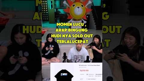 momen lucu reza arap bingung hodie nya langsung sold out #rezaarapoktovian #marapthon #marapthon2