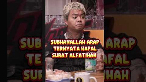 Reza arap hafal surat alfatihah #yb  #podcast #shorts