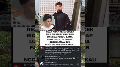 RICH BRIAN GOCEK REZA ARAP #ybrap #richbrian #gaming