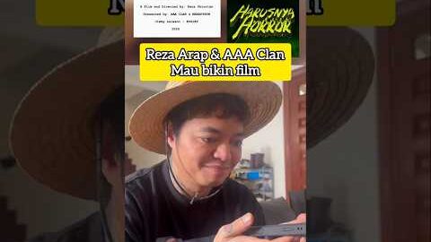 GOKIL REZA ARAP and TEAM MAU BIKIN FILM #marapthon2 #yb #aaaclan #rezaarap #ybrap #shorts