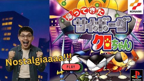 Nostalgia PS1! Cyborg Kucing Ngamuk! | Kaettekita Cyborg Kuro-chan