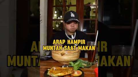 ARAP DI TAWARI INI SAAT LAGI MAKAN #ybrap #rezaoktovian #marapthon2