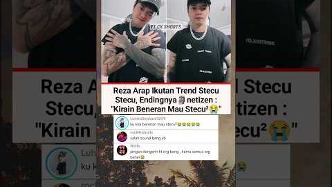 Reza Arap Ikutan Trend Stecu, Endingnya Malah Gini 🗿