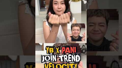 Momen Reza Arap dan Pani join trend velocity. Mereka uwu banget ya ges yaa #yb #marapthon #shorts