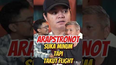 MASALAH TERBESAR REZA ARAP “DEMEN MINUM TAPI TAKUT FLIGHT”‼️#podcast #podcastclips