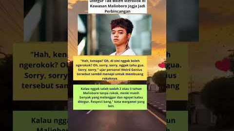 Resp0ns Reza Arap Saat Dit3gur T4k Boleh M3r0kok d Kaw4san Malioboro Jogja Jdi Perbincangan #shorts