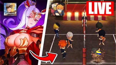 🔴 KEHADIRANMU – HAIKYU! TOUCH THE DREAM x Seven Knights Rebirth 24/7 Livestream (KECUALI MATI LAMPU)