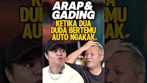 Reza Arap ketemu Gading udah auto ngakak‼️😂 #yb #ybrap #marapthon #gadingmarten #podcast #shorts