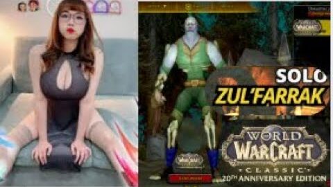 🔴Solo Zulfarak Aoe Leveling Mage Day 8 World of Warcraft Classic 20th Anniversary | indonesia Player