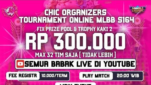 Live Grand Final Ngomong Bae Vs Yxor By Chic Organizer Season 164