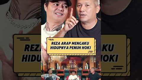 Reza Arap mengaku hidupnya penuh hoki‼️ #ybrap #yb #gadingmartin #rezaaraplive #shorts