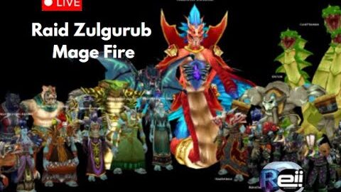 🔴Zulgurub Raid | FIRE MAGE | VANNILA –  World of Warcraft Classic 20th Anniversary