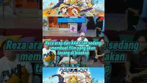 REZA ARAP & A4A Clan Sedang Membuat Film yang akan tayng di bioskop 🔥   #ytshorts #rezaarap #film