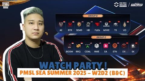 🔴NOBAR  PMSL GROUP STAGE W2D2, SEMOGA AMAN !! #livestream #live #pubgmobile #pubgm #pablolaputa