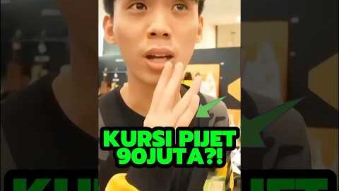 KURSI PIJAT 97 JUTA?! MENDING… #marapthon2 #ybrap