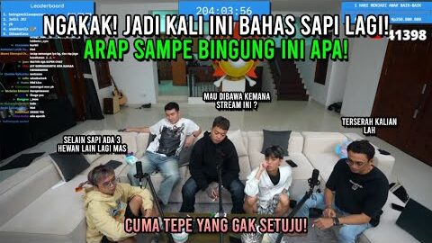 NGAKAK! LANJUT NGOBROLIN SOAL PELIHARA SAPI DI SEASON 3! ARAP BILANG STREAM INI MAU DIBAWA KEMANA?