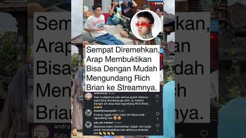 REZA ARAP DIREMEHKAN #rezaarapoktovian #ybrap #gaming