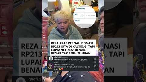 REZA ARAP DONASI, TAPI LUPA #ybrap #yb #gaming