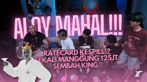 SEMUA KAGET Ratecard Aloy Kespill, Upload 1 Story Puluhan Juta, Sekali Manggung Ratusan Juta. W KING