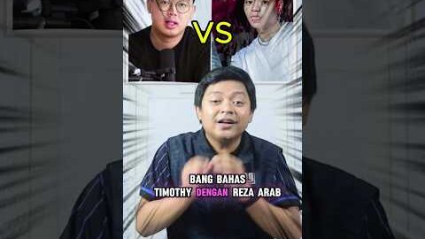 Timothy Ronald vs Reza arap?pilih mana?#timothyronald #timothy #rezaarap #aaaclan