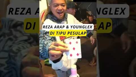 REZA ARAP KESAL DENGAN SULAP KENT BERSAMA YOUNG LEX #yb  #shortvideo #fyp #reaction