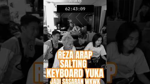 REZA ARAP SALTING #rezaarap #yukatheo #michelle #marapthonseason2 #bukanmarapthon #rezaaraplive
