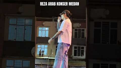 Reza arab on stage bukan wg di konser medan #yb #bukan wg #mraloy