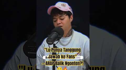 Arap: “Gue Ketampar!” Alasan Asli Balik Lagi ke Dunia Konten | RADITYA DIKA #shorts #yb #rezaarap