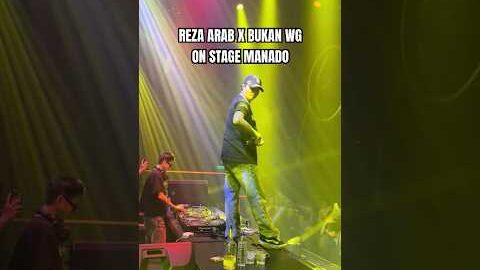 Reza arab x bukan wg on stage manado ybrap #yb #mraloy #aloy