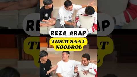 REZA ARAP TIDUR SAAT NGOBROL SAMA GARRY YUKA  #ybrap #yb #rezaarap #shortvideo