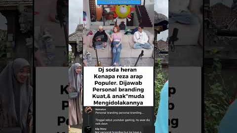 REZA ARAP EMANG SEPOPULER ITU #ybrap #djsoda #gaming