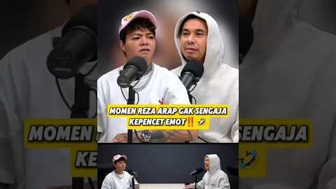 REZA ARAP GAK SENGAJA KEPENCET EMOT🤣‼️#rezaarap #radityadika