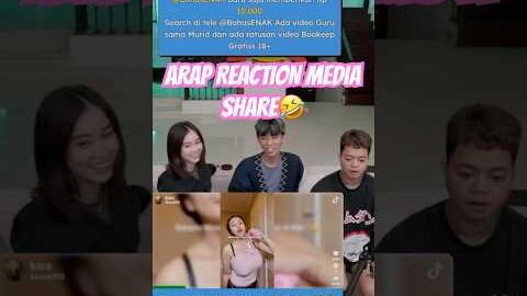 Arap Reaction Media Share 🤣 #yb