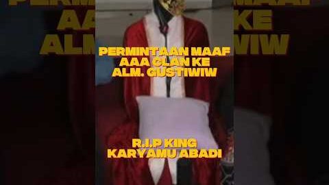 REST IN LOVE GUSTIWIW! PERMINTAAN MAAF REZA ARAP #marapthon #yb