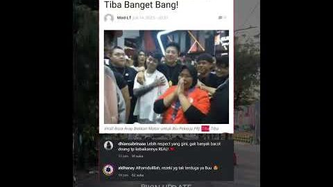 REZA ARAP BELI MOTOR DI PRJ #shorts #shortvideo #rezaarap