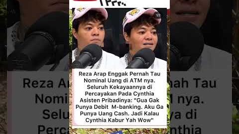 SEMUA KEKAYAAN REZA ARAP DI PEGANG ASISTEN #shorts #short #shortvideo #trendingshorts #viralshorts
