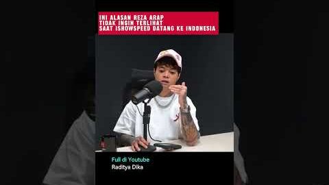 Reza Arap Pilih Menghindar Saat IShowSpeed ke Indonesia, Kenapa? Ini Alasannya #podcast